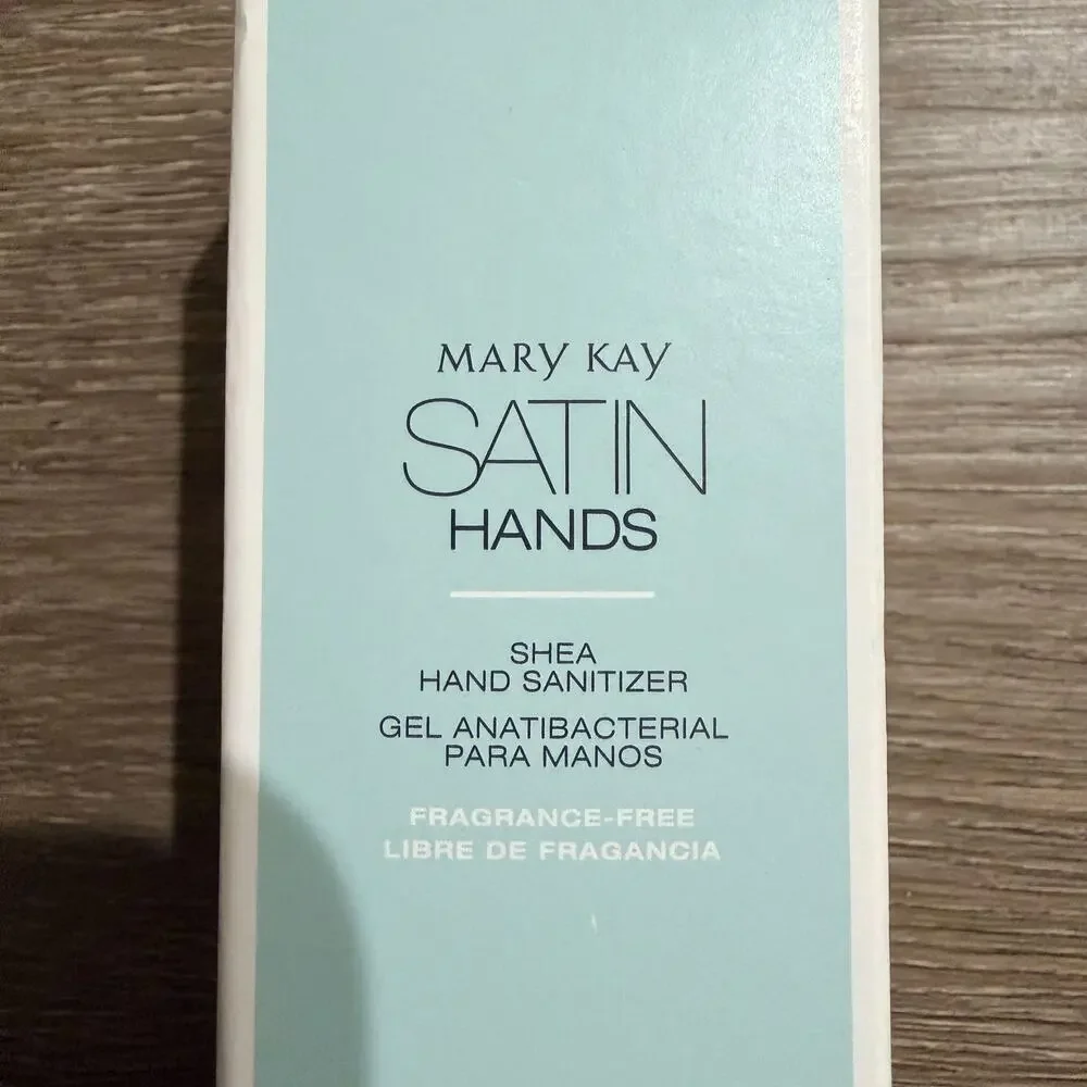Mary Kay Satin Hands Fragrance-Free Shea Hand Sanitizer Gel NEW